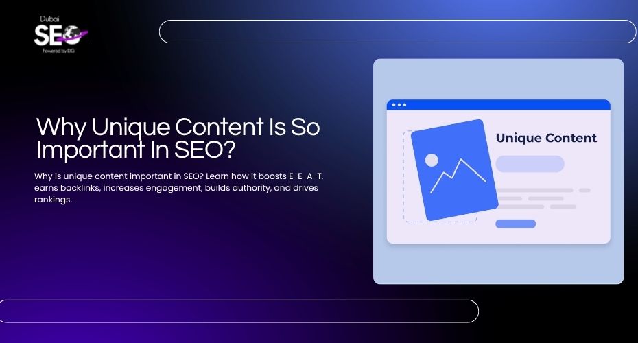 why unique content so important in seo